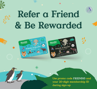 Refer a Friend and Be Rewarded. Use promo code FRIEND15 and your 20-digit membership ID during sign up.