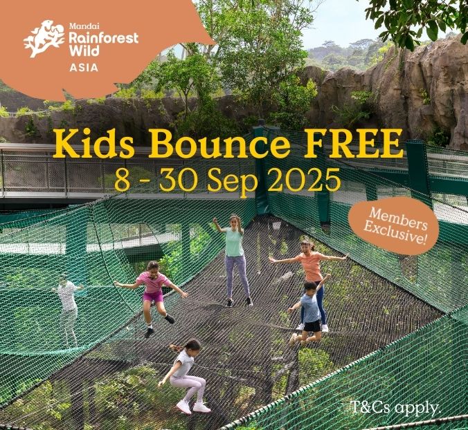 Kids Bounce FREE. 8 Sep – 30 Sep 2025. Members Exclusive! T&Cs apply.